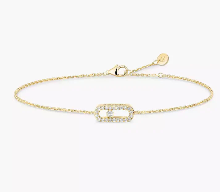 [Sprite Jewelry]MS CARES FULL DIAMOND BRACELET