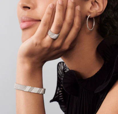 [Sprite Jewelry]Five-row diamond bracelet