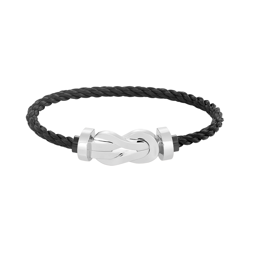 ¡®Sprite Jewelry¡¯CHANCE LARGE 8 FIGURE BUCKLE NO DIAMOND BRACELET SILVER