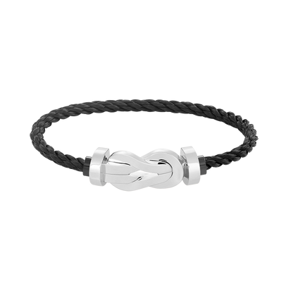 ¡®Sprite Jewelry¡¯CHANCE LARGE 8 FIGURE BUCKLE NO DIAMOND BRACELET SILVER