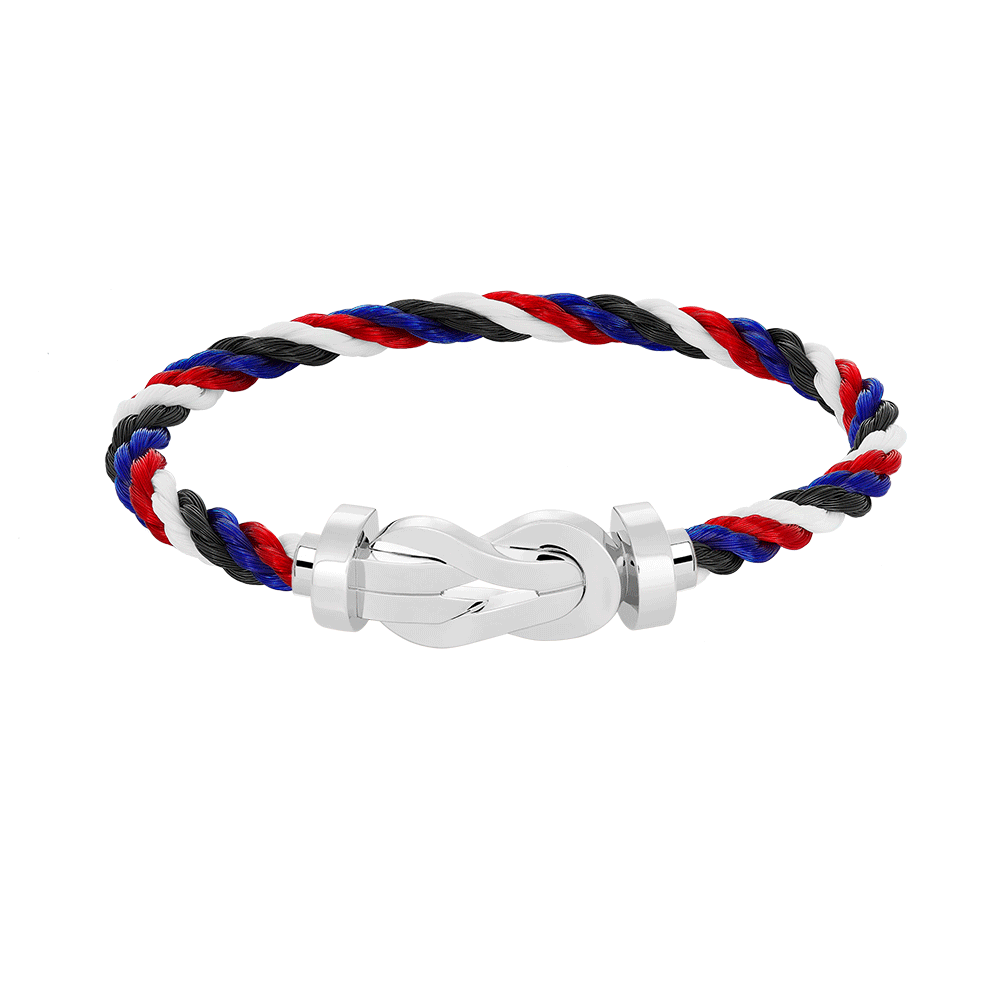 ¡®Sprite Jewelry¡¯CHANCE LARGE 8 FIGURE BUCKLE NO DIAMOND BRACELET SILVER