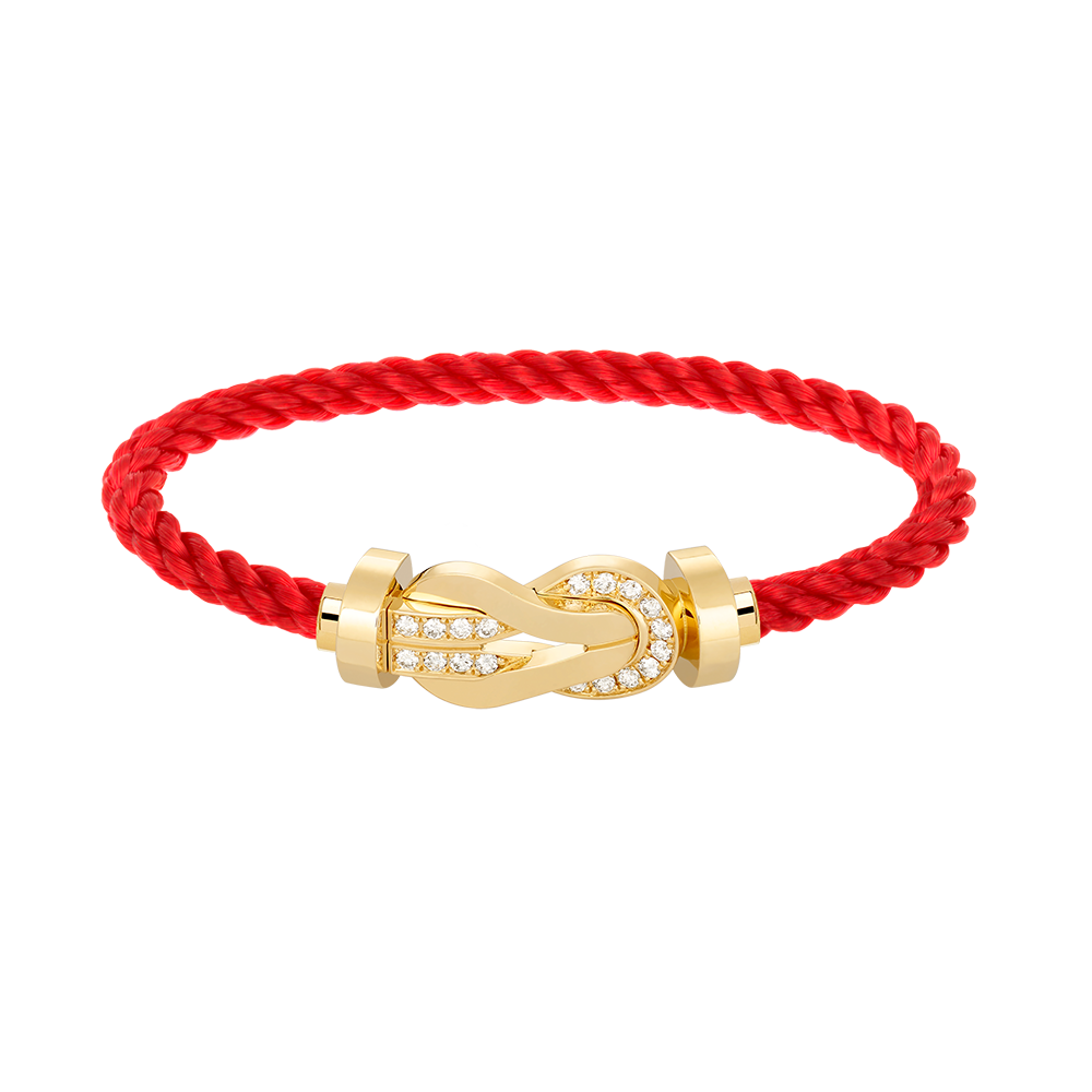 ¡®Sprite Jewelry¡¯CHANCE LARGE 8 FIGURE BUCKLE HALF DIAMOND BRACELET GOLD