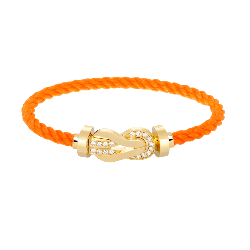 ¡®Sprite Jewelry¡¯CHANCE LARGE 8 FIGURE BUCKLE HALF DIAMOND BRACELET GOLD