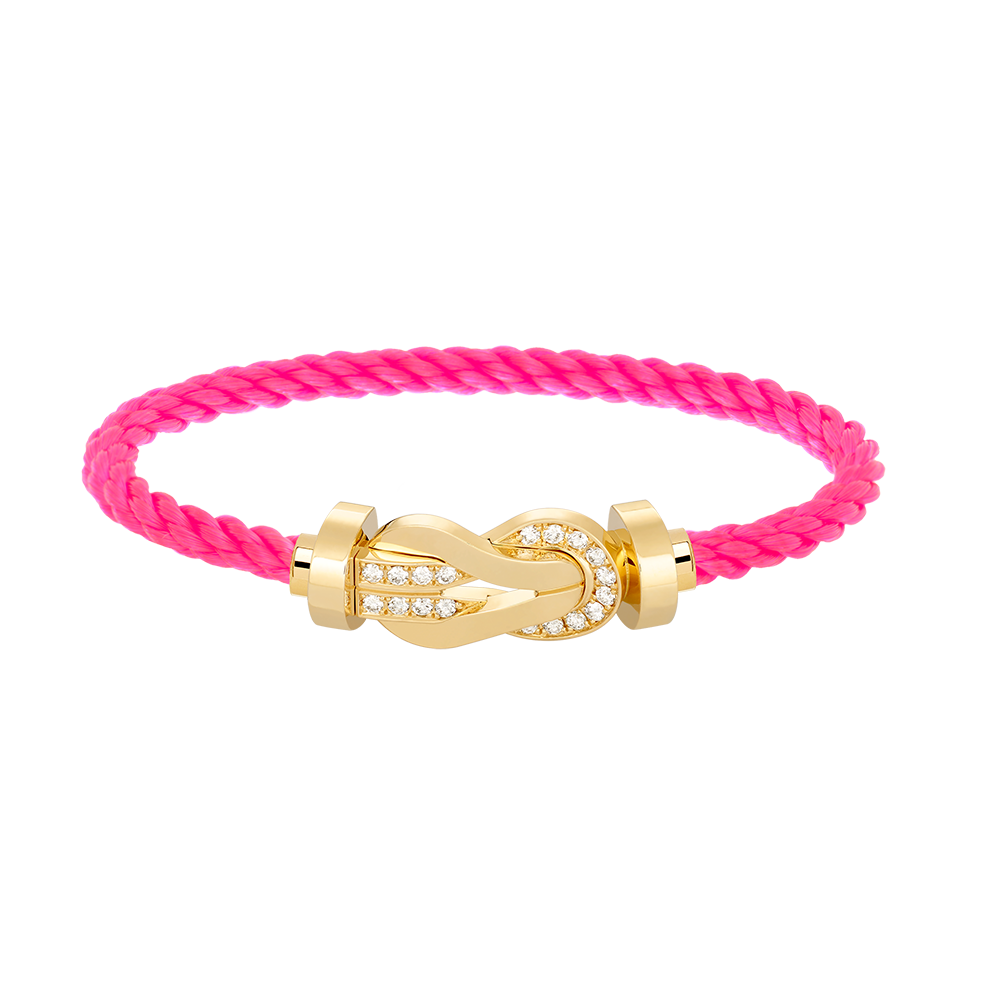 ¡®Sprite Jewelry¡¯CHANCE LARGE 8 FIGURE BUCKLE HALF DIAMOND BRACELET GOLD
