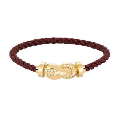 ¡®Sprite Jewelry¡¯CHANCE LARGE 8 FIGURE BUCKLE HALF DIAMOND BRACELET GOLD