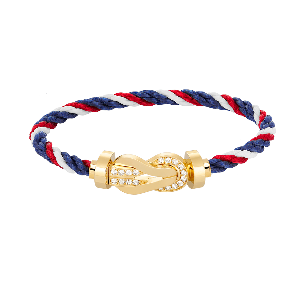 ¡®Sprite Jewelry¡¯CHANCE LARGE 8 FIGURE BUCKLE HALF DIAMOND BRACELET GOLD