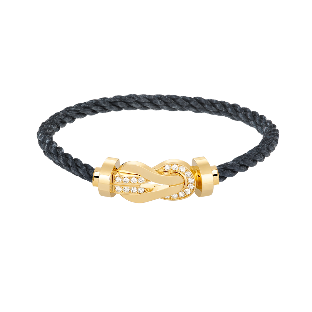 ¡®Sprite Jewelry¡¯CHANCE LARGE 8 FIGURE BUCKLE HALF DIAMOND BRACELET GOLD