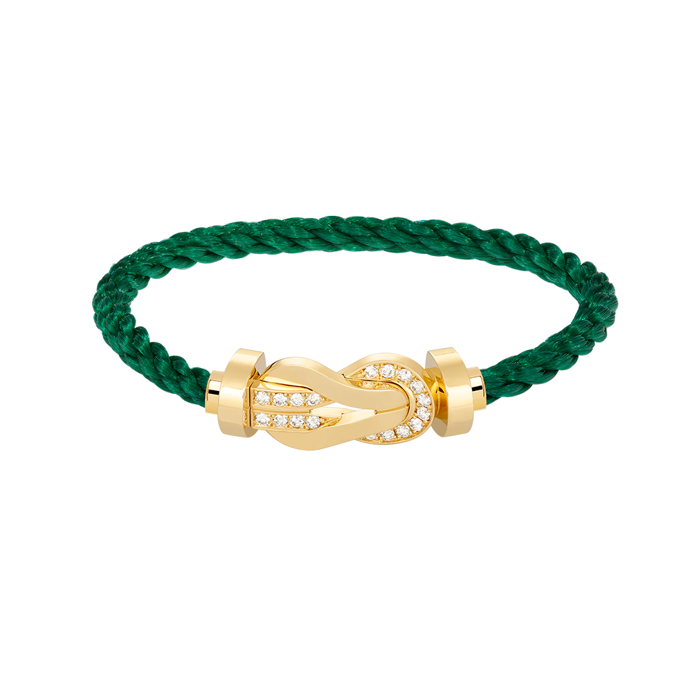 ¡®Sprite Jewelry¡¯CHANCE LARGE 8 FIGURE BUCKLE HALF DIAMOND BRACELET GOLD