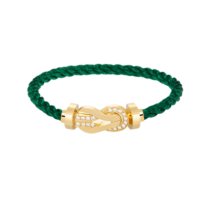 ¡®Sprite Jewelry¡¯CHANCE LARGE 8 FIGURE BUCKLE HALF DIAMOND BRACELET GOLD