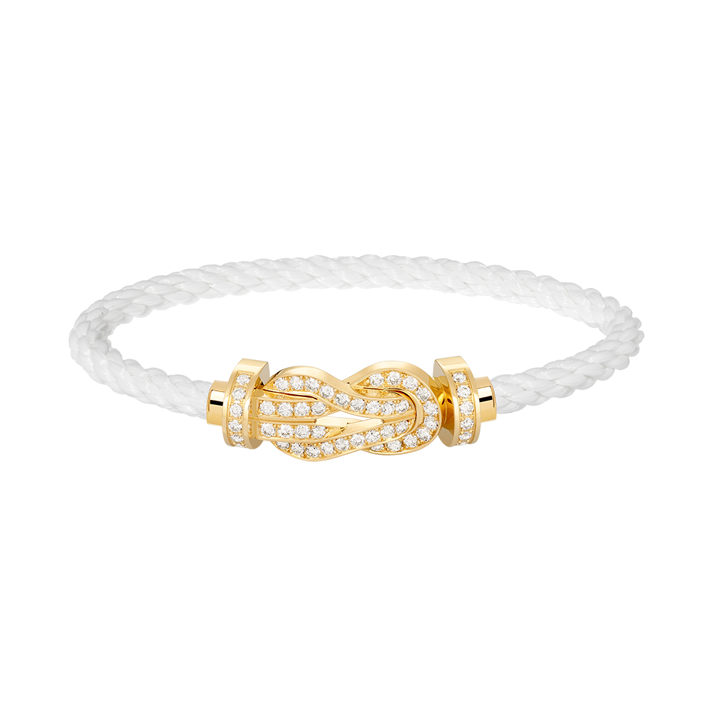 ¡®Sprite Jewelry¡¯CHANCE LARGE 8 FIGURE BUCKLE FULLDIAMOND BRACELET GOLD