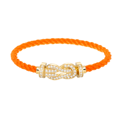 ¡®Sprite Jewelry¡¯CHANCE LARGE 8 FIGURE BUCKLE FULLDIAMOND BRACELET GOLD
