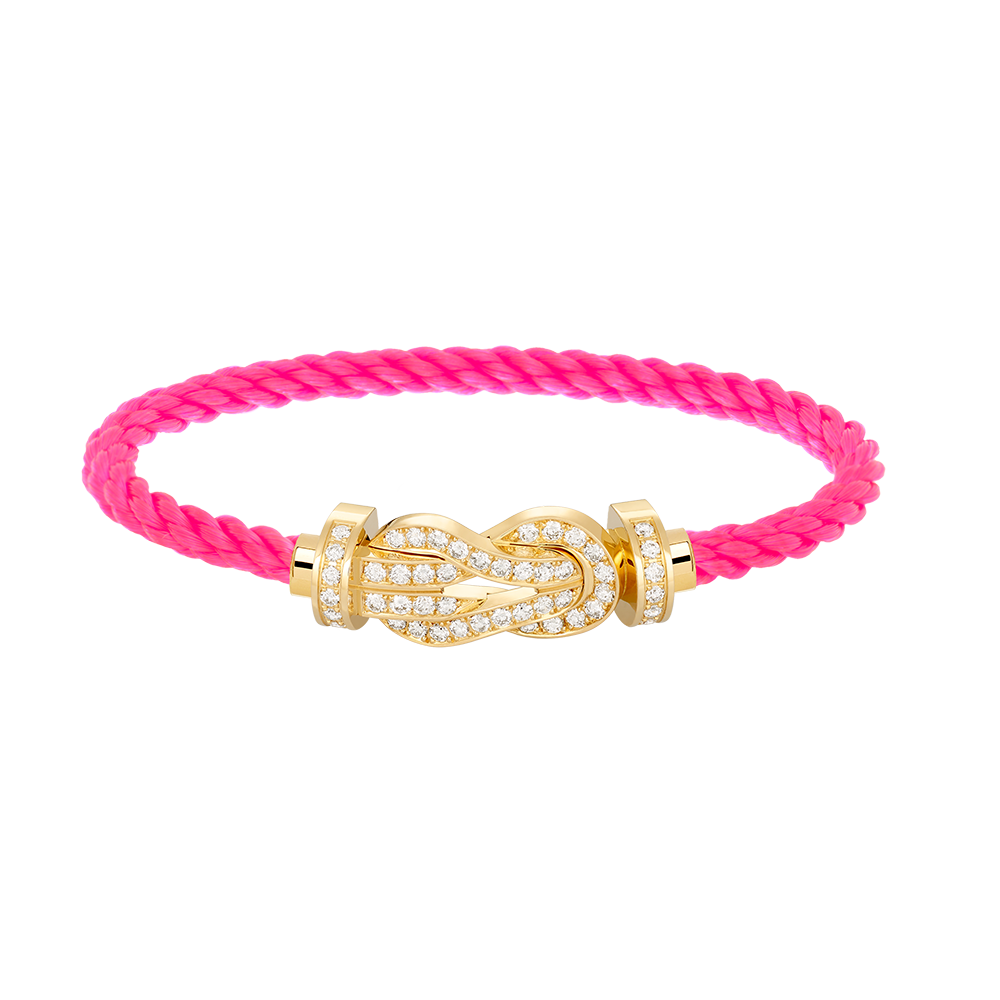 ¡®Sprite Jewelry¡¯CHANCE LARGE 8 FIGURE BUCKLE FULLDIAMOND BRACELET GOLD