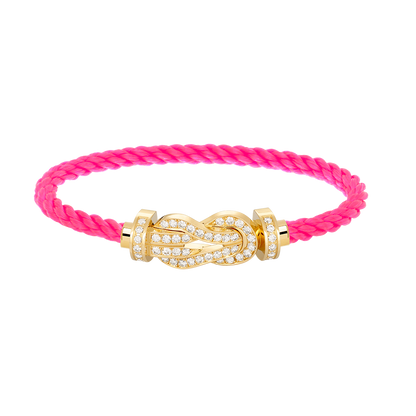 ¡®Sprite Jewelry¡¯CHANCE LARGE 8 FIGURE BUCKLE FULLDIAMOND BRACELET GOLD