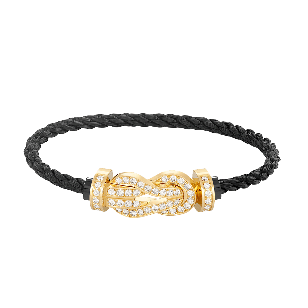 ¡®Sprite Jewelry¡¯CHANCE LARGE 8 FIGURE BUCKLE FULLDIAMOND BRACELET GOLD