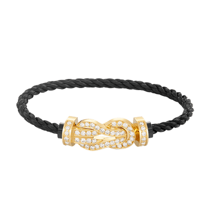 ¡®Sprite Jewelry¡¯CHANCE LARGE 8 FIGURE BUCKLE FULLDIAMOND BRACELET GOLD
