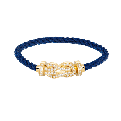 ¡®Sprite Jewelry¡¯CHANCE LARGE 8 FIGURE BUCKLE FULLDIAMOND BRACELET GOLD