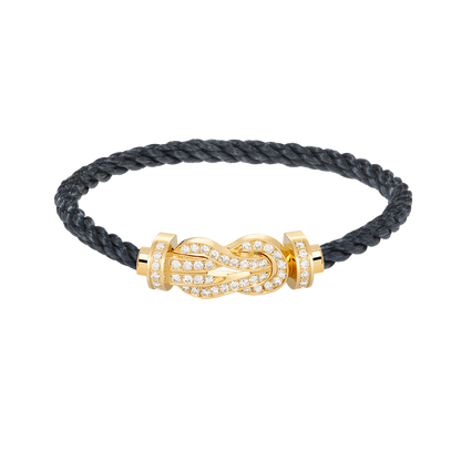 ¡®Sprite Jewelry¡¯CHANCE LARGE 8 FIGURE BUCKLE FULLDIAMOND BRACELET GOLD