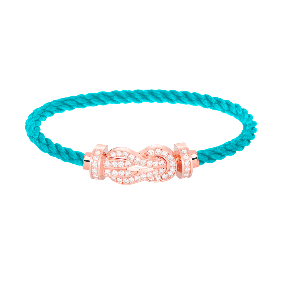 ¡®Sprite Jewelry¡¯CHANCE LARGE 8 FIGURE BUCKLE FULL DIAMOND BRACELET ROSE GOLD