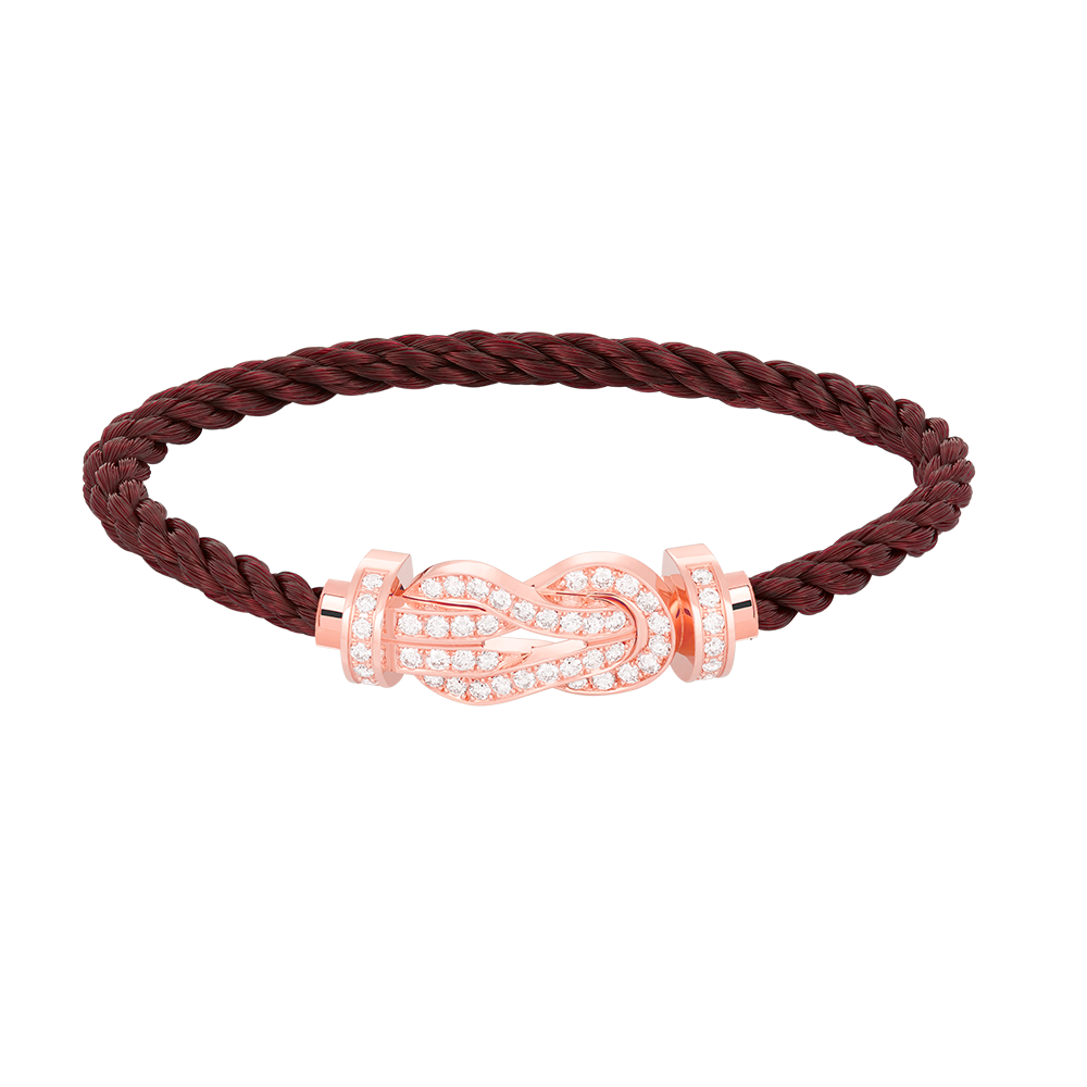 ¡®Sprite Jewelry¡¯CHANCE LARGE 8 FIGURE BUCKLE FULL DIAMOND BRACELET ROSE GOLD