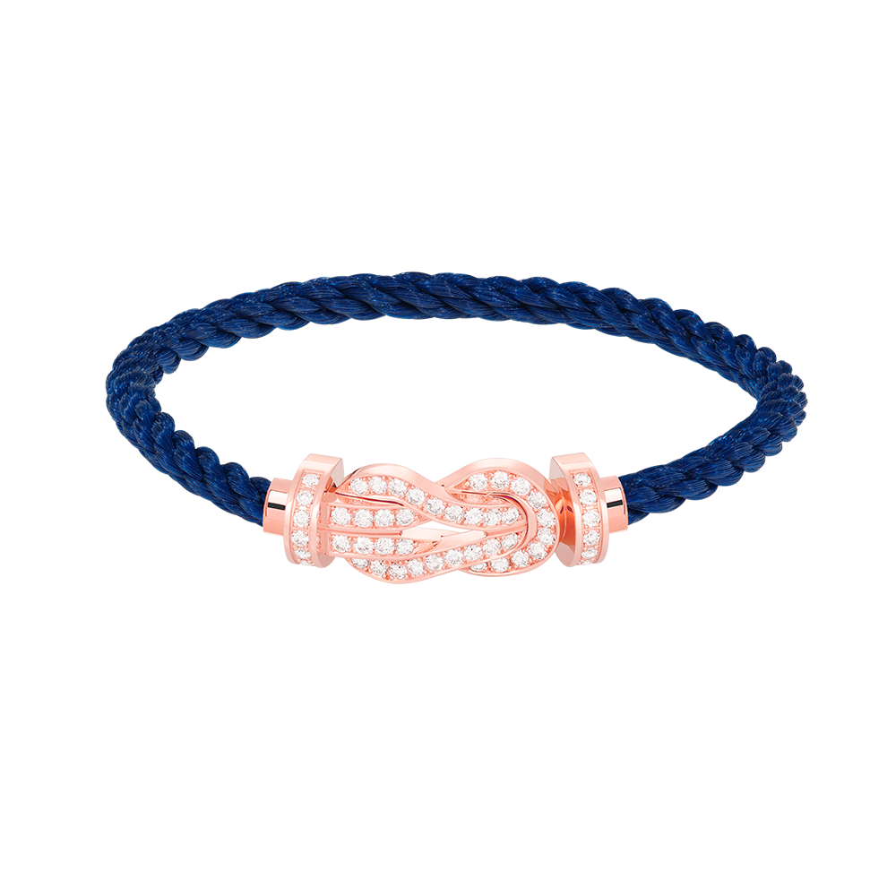 ¡®Sprite Jewelry¡¯CHANCE LARGE 8 FIGURE BUCKLE FULL DIAMOND BRACELET ROSE GOLD