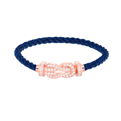 ¡®Sprite Jewelry¡¯CHANCE LARGE 8 FIGURE BUCKLE FULL DIAMOND BRACELET ROSE GOLD