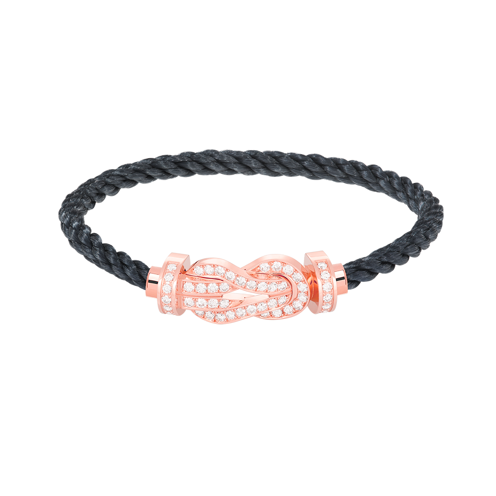 ¡®Sprite Jewelry¡¯CHANCE LARGE 8 FIGURE BUCKLE FULL DIAMOND BRACELET ROSE GOLD