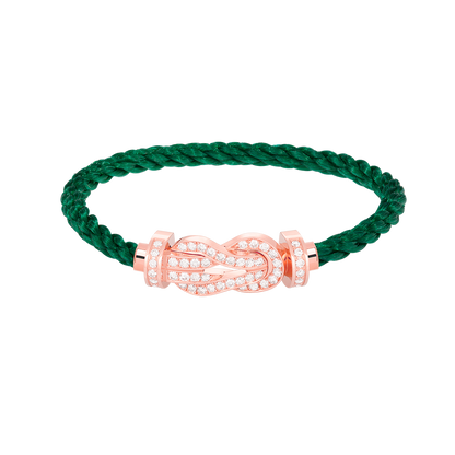 ¡®Sprite Jewelry¡¯CHANCE LARGE 8 FIGURE BUCKLE FULL DIAMOND BRACELET ROSE GOLD