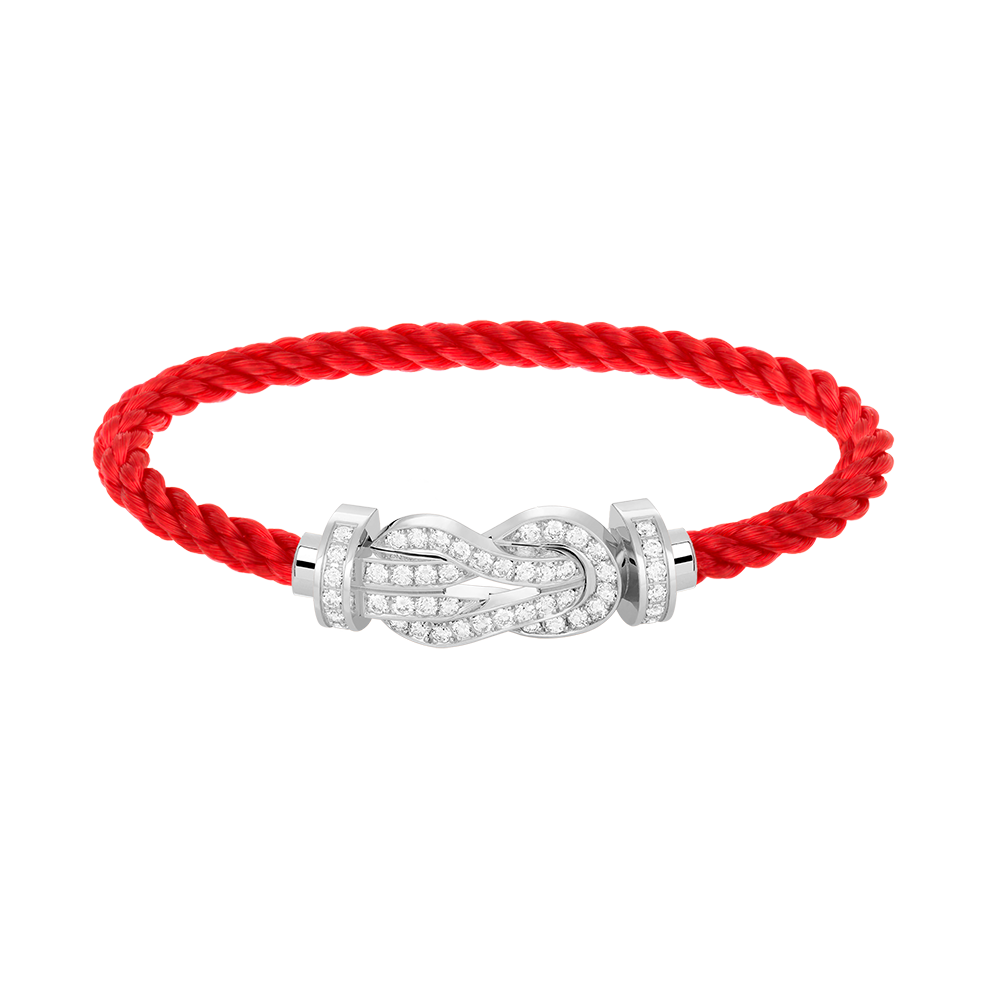 ¡®Sprite Jewelry¡¯CHANCE LARGE 8 FIGURE BUCKLE FULL DIAMOND BRACELET SILVER