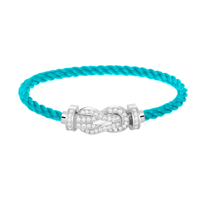 ¡®Sprite Jewelry¡¯CHANCE LARGE 8 FIGURE BUCKLE FULL DIAMOND BRACELET SILVER