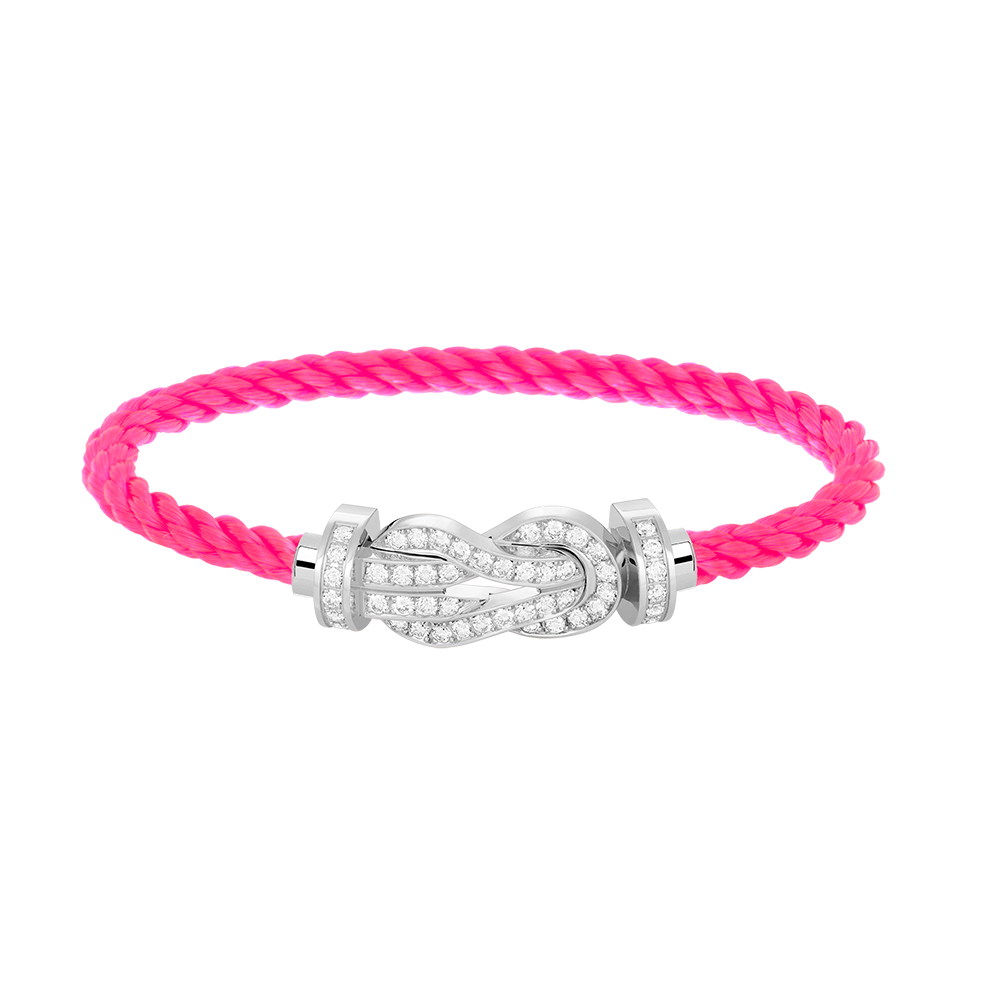 ¡®Sprite Jewelry¡¯CHANCE LARGE 8 FIGURE BUCKLE FULL DIAMOND BRACELET SILVER