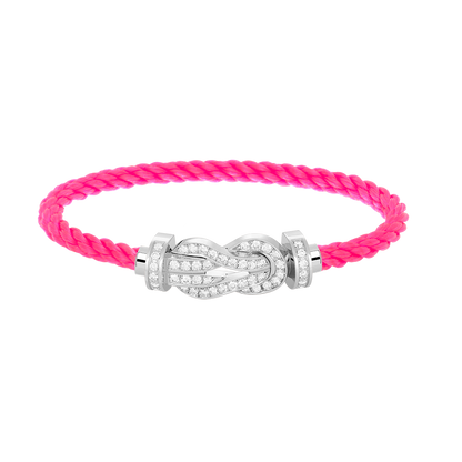 ¡®Sprite Jewelry¡¯CHANCE LARGE 8 FIGURE BUCKLE FULL DIAMOND BRACELET SILVER