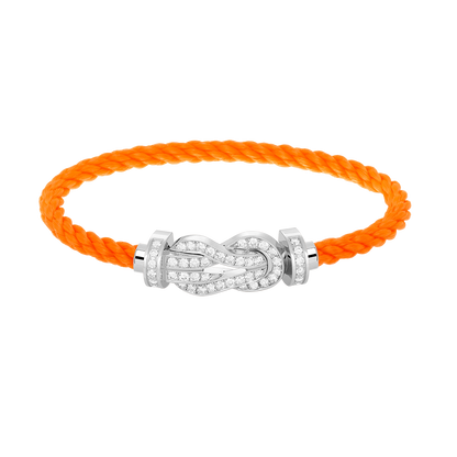 ¡®Sprite Jewelry¡¯CHANCE LARGE 8 FIGURE BUCKLE FULL DIAMOND BRACELET SILVER