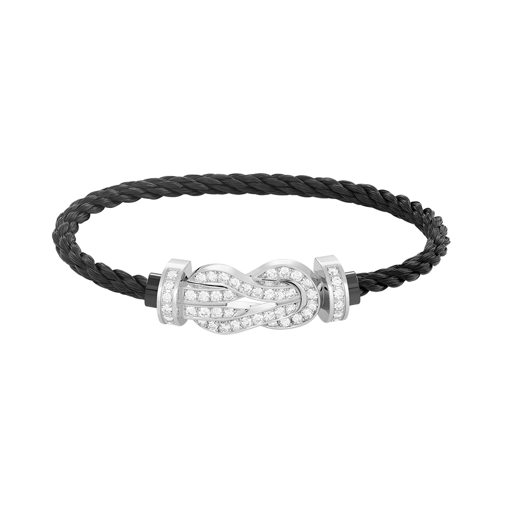 ¡®Sprite Jewelry¡¯CHANCE LARGE 8 FIGURE BUCKLE FULL DIAMOND BRACELET SILVER