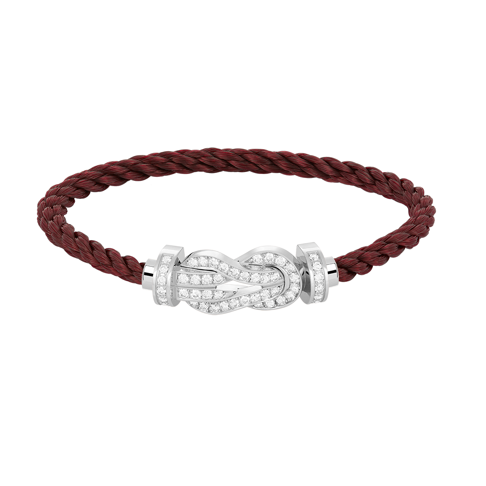 ¡®Sprite Jewelry¡¯CHANCE LARGE 8 FIGURE BUCKLE FULL DIAMOND BRACELET SILVER