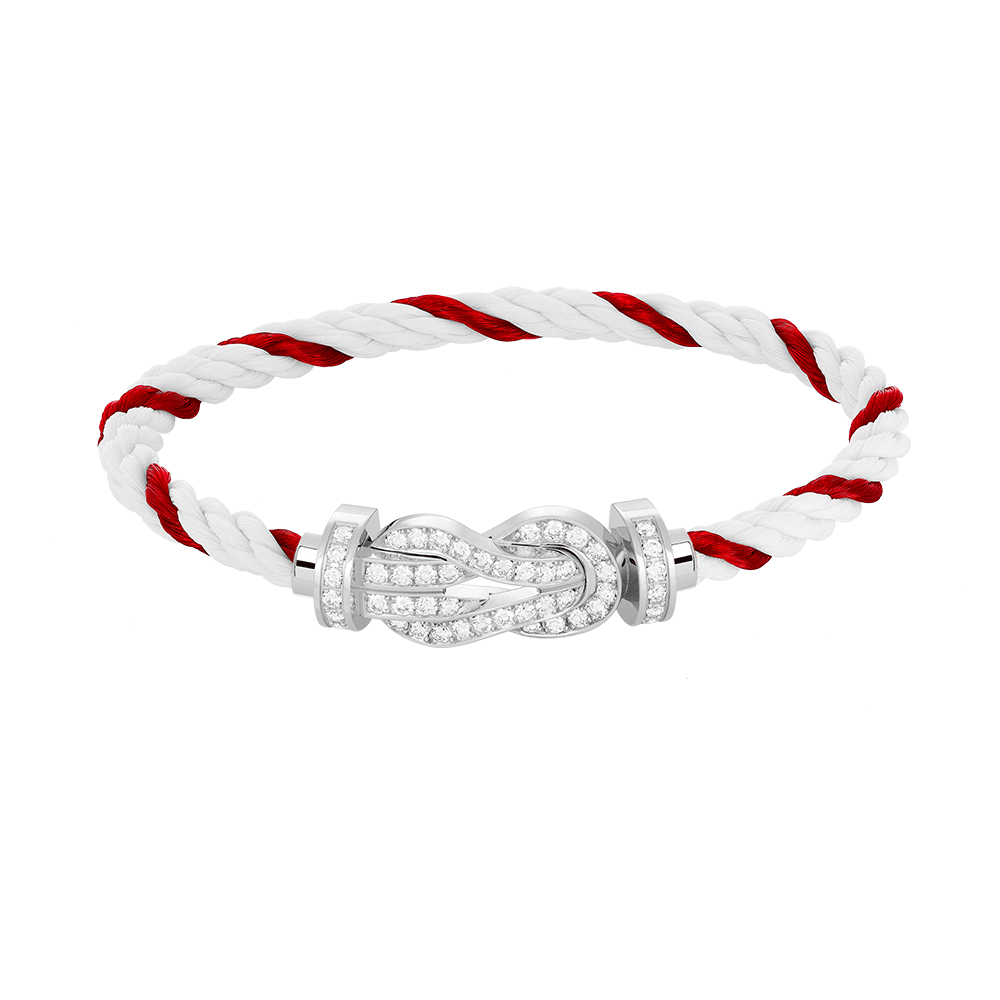 ¡®Sprite Jewelry¡¯CHANCE LARGE 8 FIGURE BUCKLE FULL DIAMOND BRACELET SILVER