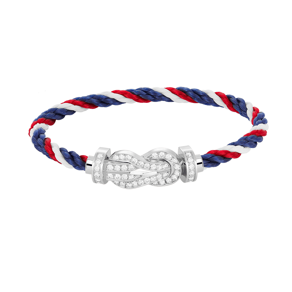 ¡®Sprite Jewelry¡¯CHANCE LARGE 8 FIGURE BUCKLE FULL DIAMOND BRACELET SILVER