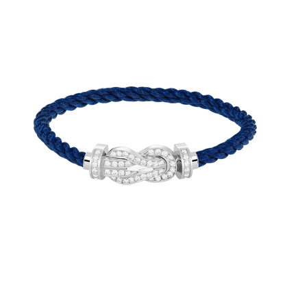 ¡®Sprite Jewelry¡¯CHANCE LARGE 8 FIGURE BUCKLE FULL DIAMOND BRACELET SILVER