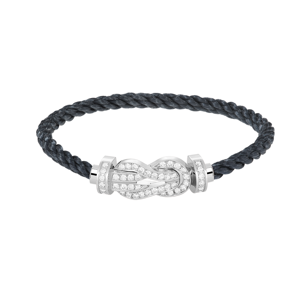 ¡®Sprite Jewelry¡¯CHANCE LARGE 8 FIGURE BUCKLE FULL DIAMOND BRACELET SILVER