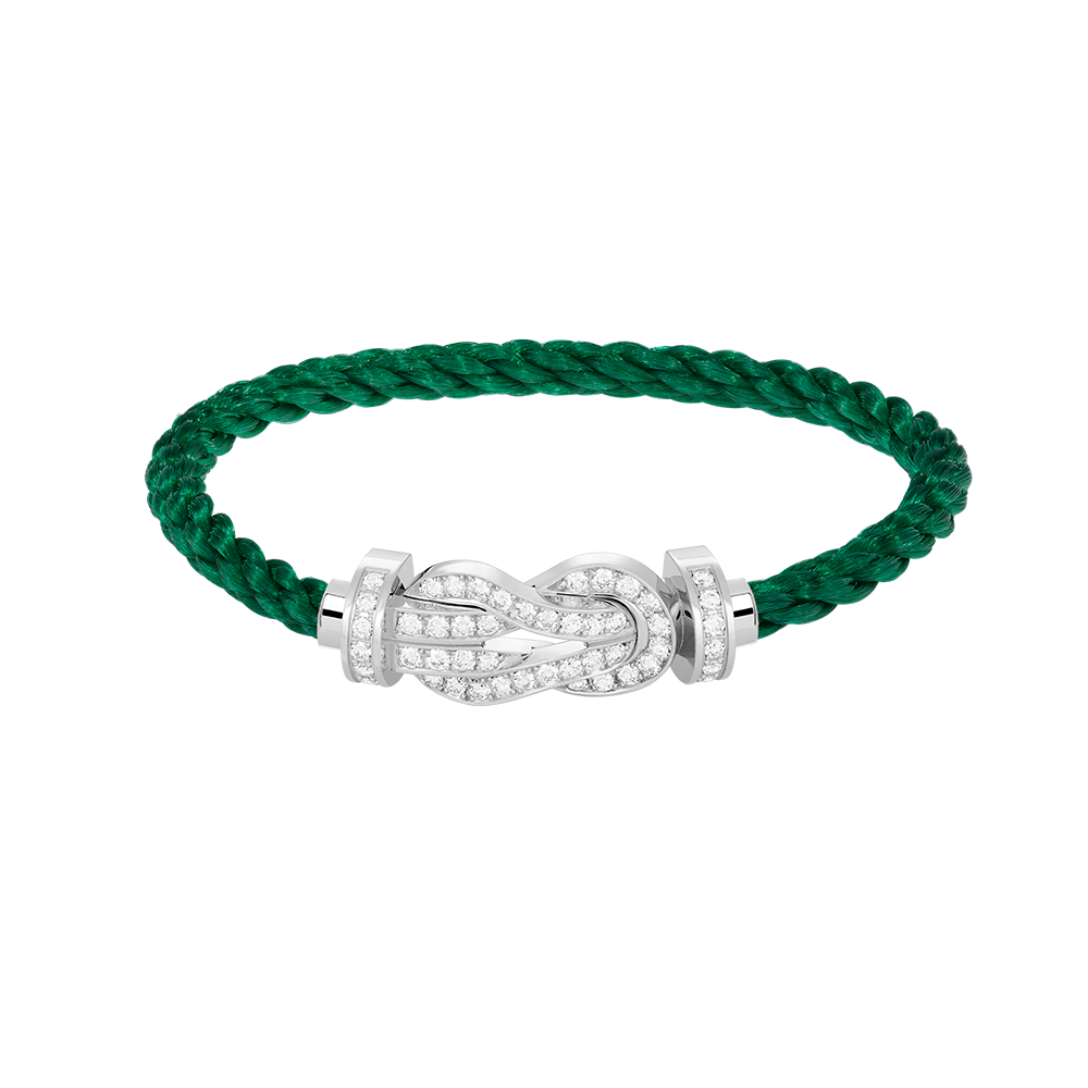 ¡®Sprite Jewelry¡¯CHANCE LARGE 8 FIGURE BUCKLE FULL DIAMOND BRACELET SILVER