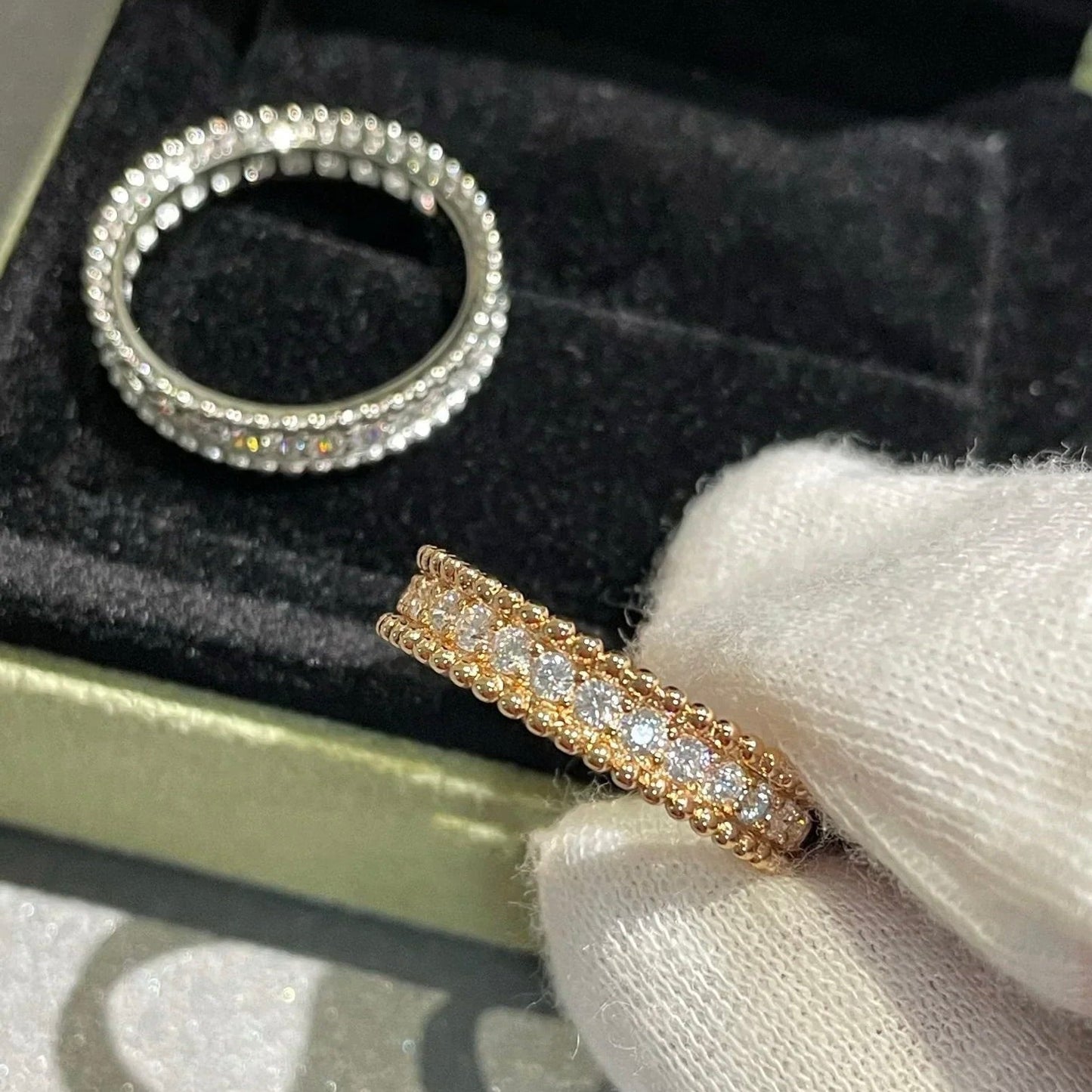 ¡®Sprite Jewelry¡¯PERLEE DIAMOND ROSE GOLD RING