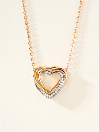 ¡®Sprite Jewelry¡¯Heart Ring Pendant Necklace