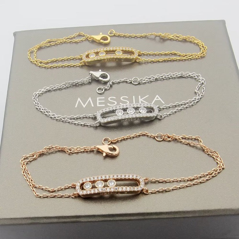 [Sprite Jewelry] Move Classique pavé bracelet