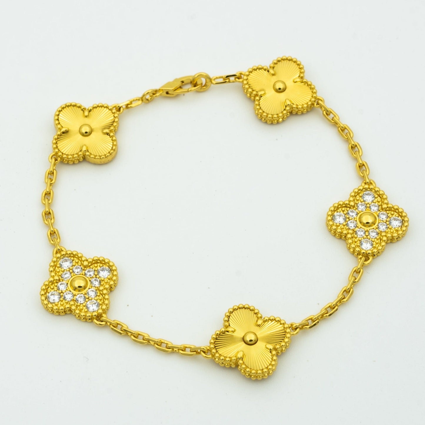[Sprite Jewelry]New  CLOVER 5 MOTIF LASER BRACELET COLLECTION