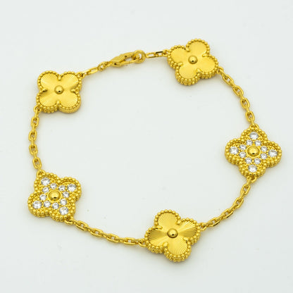 [Sprite Jewelry]New  CLOVER 5 MOTIF LASER BRACELET COLLECTION