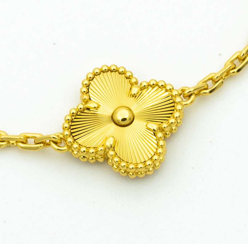[Sprite Jewelry]New  CLOVER 5 MOTIF LASER BRACELET COLLECTION
