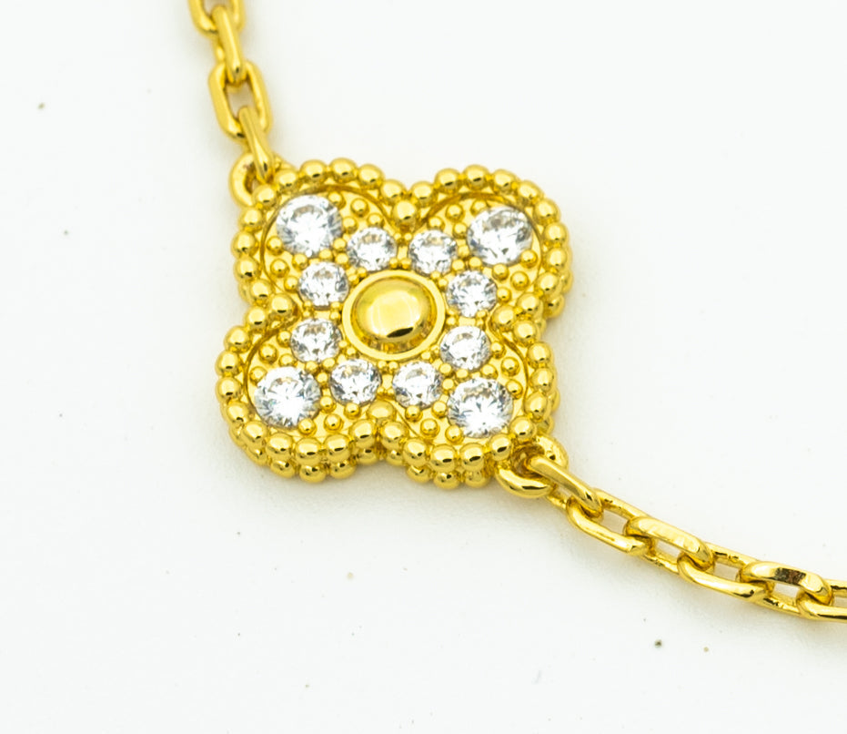 [Sprite Jewelry]New  CLOVER 5 MOTIF LASER BRACELET COLLECTION