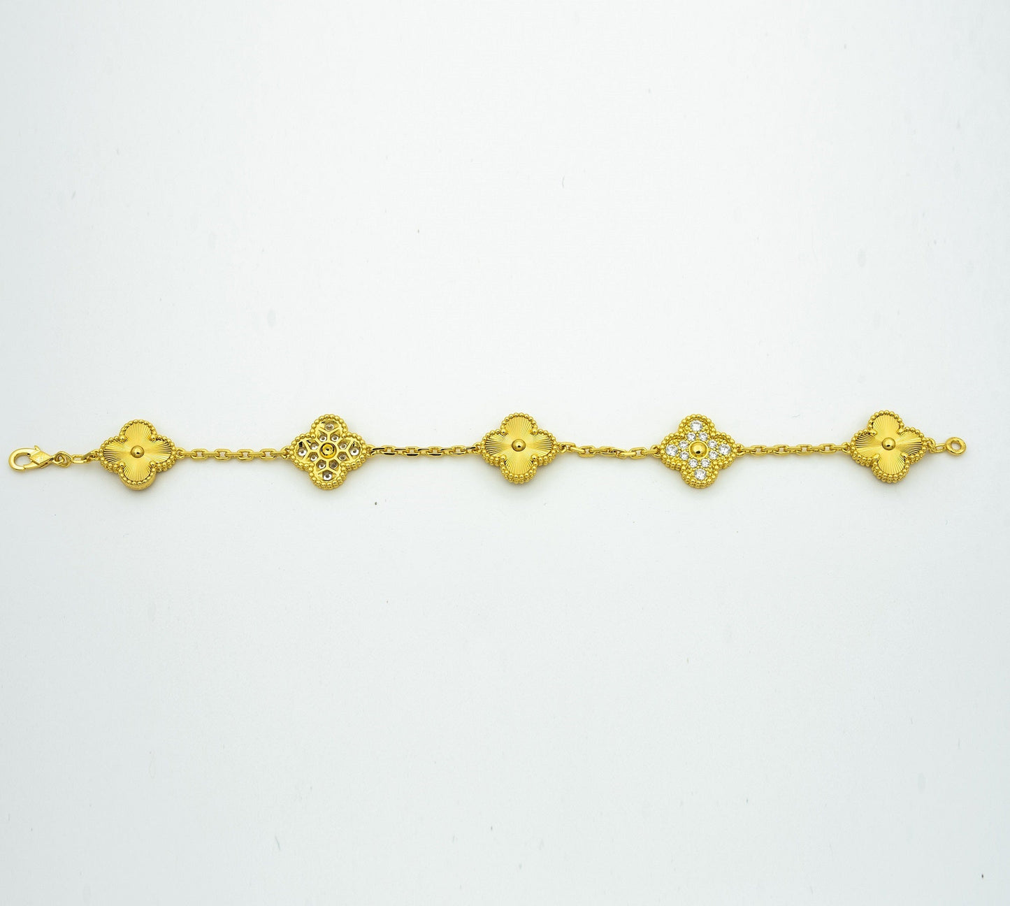 [Sprite Jewelry]New  CLOVER 5 MOTIF LASER BRACELET COLLECTION