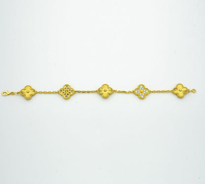 [Sprite Jewelry]New  CLOVER 5 MOTIF LASER BRACELET COLLECTION