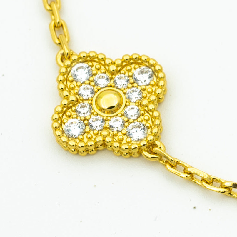 [Sprite Jewelry]New  CLOVER 5 MOTIF LASER BRACELET COLLECTION