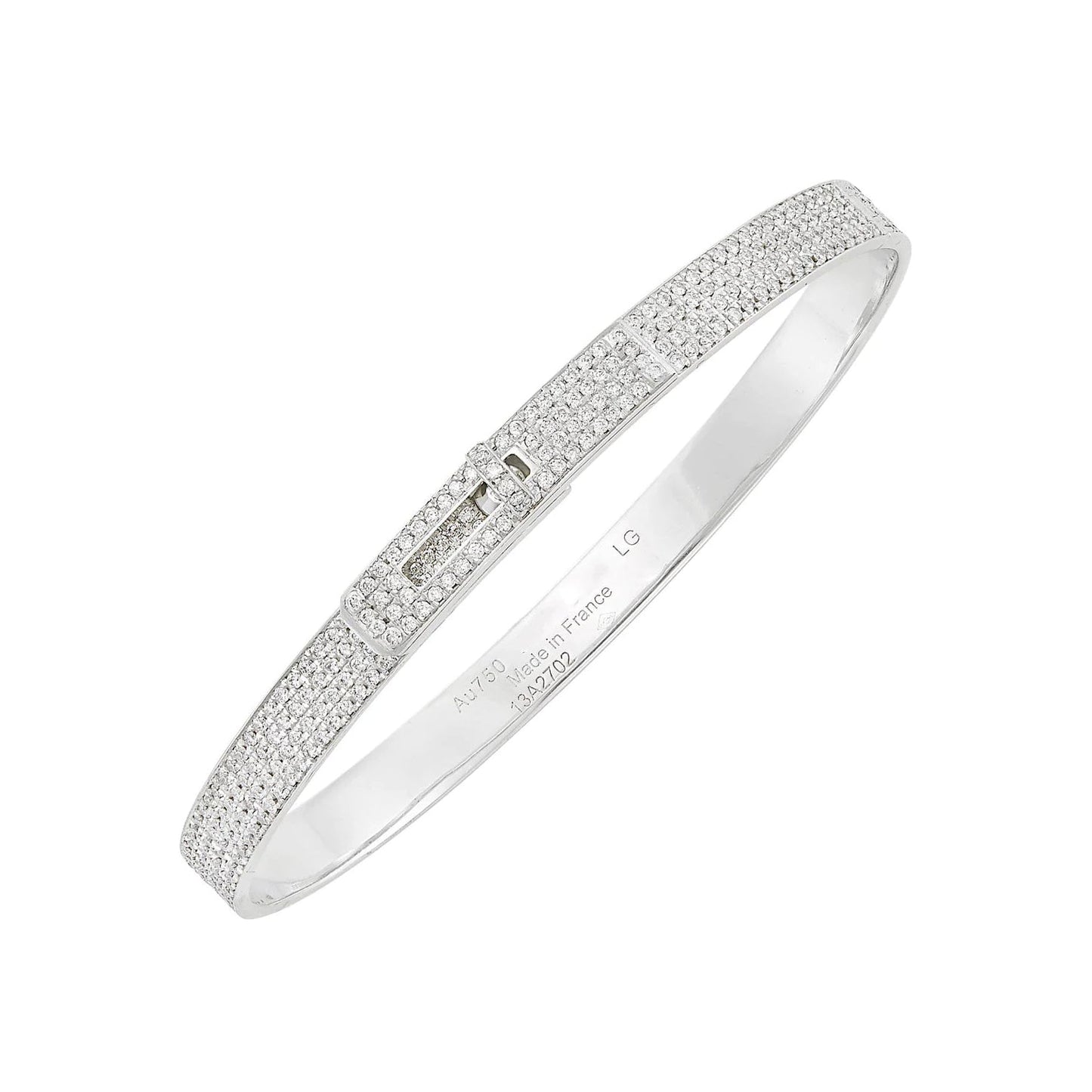 ¡®Sprite Jewelry¡¯HM KELLY BRACELET IN SILVER AND FULL PAVE DIAMOND